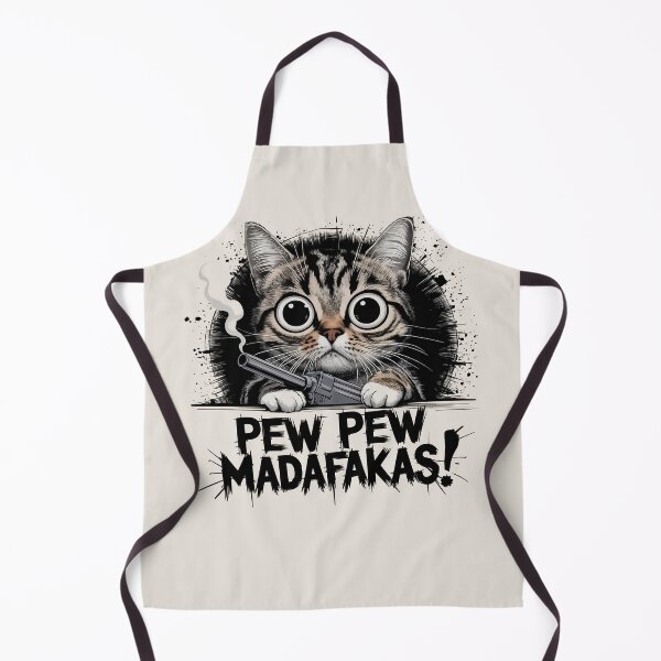 Item preview, Pew Pew Madafaka, Because sometimes chaos just looks adorable. designed and sold by EdgeDrip.