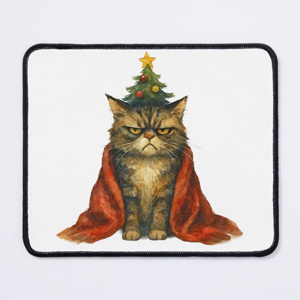 Item preview, Grumpy Cat Christmas designed and sold by AlfeArts.