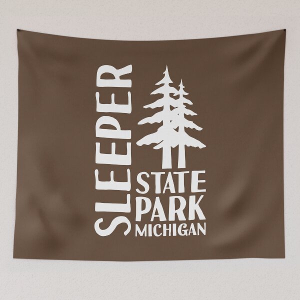 Item preview, Sleeper State Park Michigan Pines W designed and sold by bivenart.