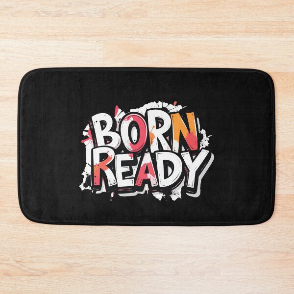Item preview, Funny Born Ready T-Shirt, Sarcastic Introvert Humor Quote Gift designed and sold by SylwiaPrint.