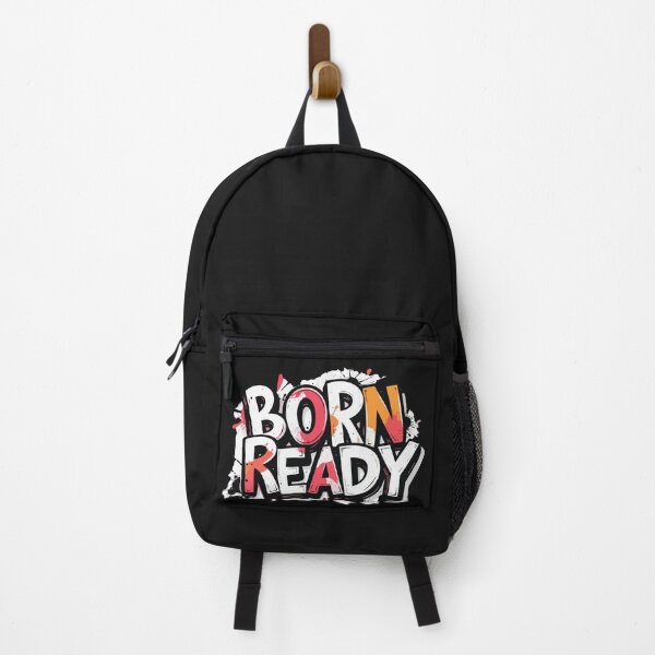 Item preview, Funny Born Ready T-Shirt, Sarcastic Introvert Humor Quote Gift designed and sold by SylwiaPrint.