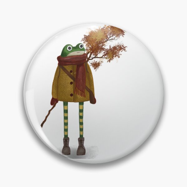 Item preview, The Autumn Frog Wanderer designed and sold by WitchingInk.