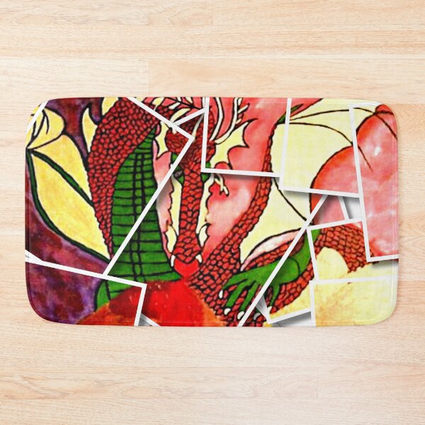 Item preview, Fire and Water Dragon designed and sold by Gluecknika.