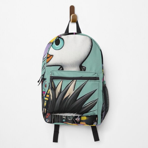 Item preview, Folk Art Seagulls with Punk Rock hair designed and sold by Colin Bentham.