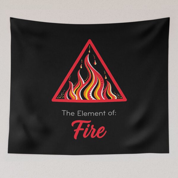 Item preview, The Element of Fire Symbol 2 - Intuition & Passion designed and sold by SheeArtworks.