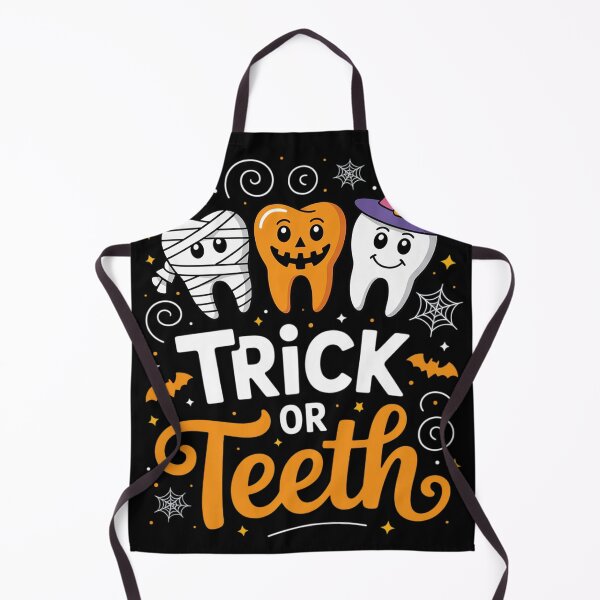 Item preview, Trick Or Teeth Halloween Costumes Dental Assistant Dentist 3 designed and sold by RoyTill0Art.