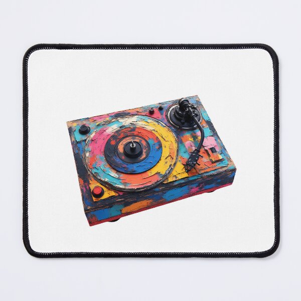 Item preview, DJ Turntable Art | Minimal Contemporary Music Design | Techno & House Vibes designed and sold by OzzFrequency.