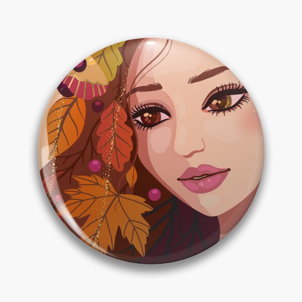 Item preview, Fall Lady designed and sold by AnaMariaCreates.