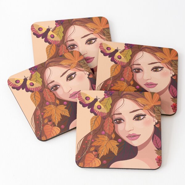 Item preview, Fall Lady designed and sold by AnaMariaCreates.