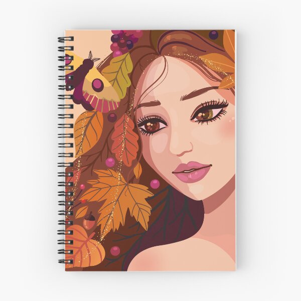 Item preview, Fall Lady designed and sold by AnaMariaCreates.