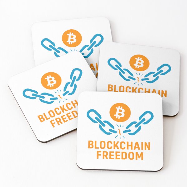 Item preview, "BLOCKCHAIN FREEDOM – Break the Chains of Centralization" designed and sold by BitCrop.