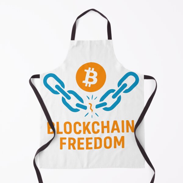 Item preview, "BLOCKCHAIN FREEDOM – Break the Chains of Centralization" designed and sold by BitCrop.