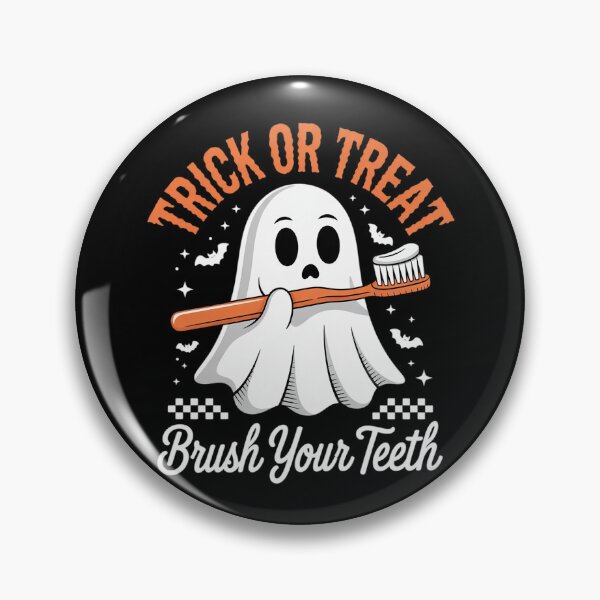 Item preview, Trick Or Treat Brush Your Teeth Dentist Halloween Costume2 designed and sold by RoyTill0Art.