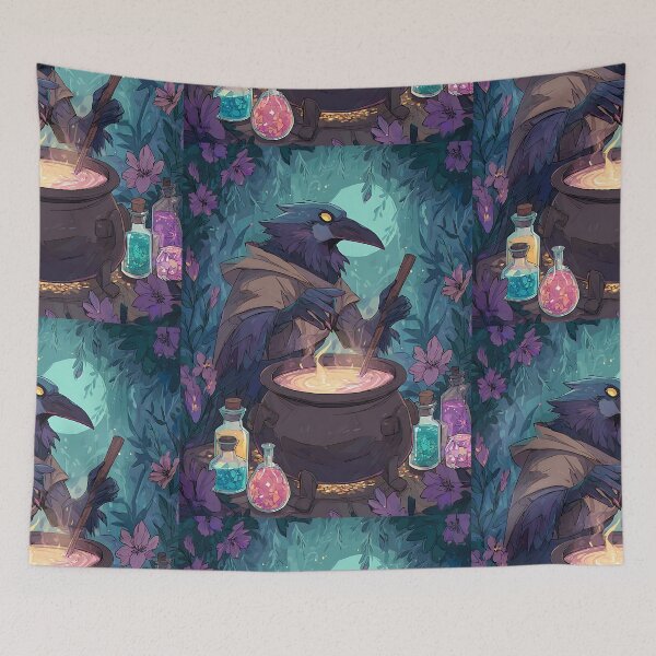 Item preview, Witchy Aesthetic: Raven's Spellbinding Brew designed and sold by bapupa.