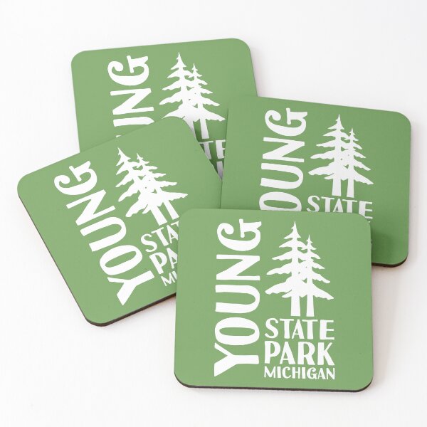 Item preview, Young State Park Michigan Pines W designed and sold by bivenart.