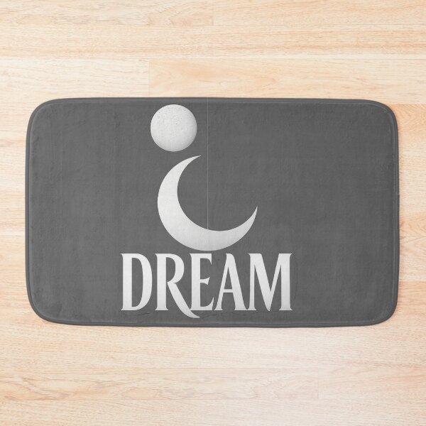 Item preview, Dream Logo T-Shirt – Minimal Moon & Typography Aesthetic Tee designed and sold by KDesignCrafts.