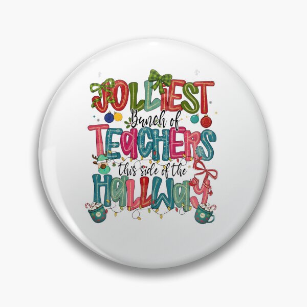 Item preview, Jolliest Bunch Of Teacher, Teacher Christmas, Christmas Books, Christmas Teacher, Christmas Gift, Gift for Teachers designed and sold by DesignDenDo ⭐⭐⭐⭐⭐.