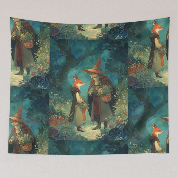 Item preview, Witchy Aesthetic: Woodland Witch's Familiar designed and sold by bapupa.