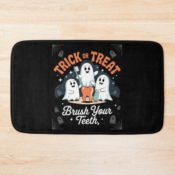 Item preview, Trick Or Treat Brush Your Teeth Halloween Cute Dentist designed and sold by RoyTill0Art.