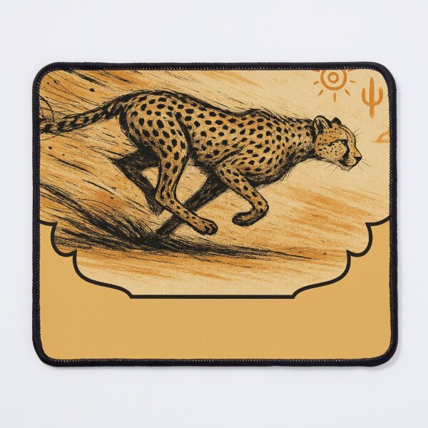 Item preview, Blazing Cheetah Sprint – Desert Speed Identity designed and sold by SavannaStrikes.