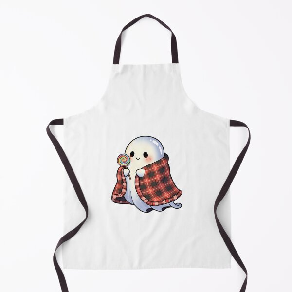Item preview, Cute ghost holding lollipop candy designed and sold by Boo-Buddy.