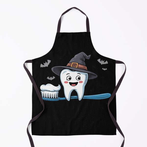 Item preview, Trick Or Treat Brush Your Teeth Witch Halloween designed and sold by RoyTill0Art.