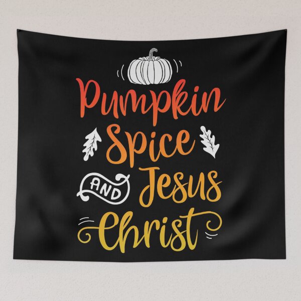 Item preview, Retro and Christmas Jesus Spice Pumpkin Classic Funny Vintage Christ designed and sold by JamieFmorriSS.
