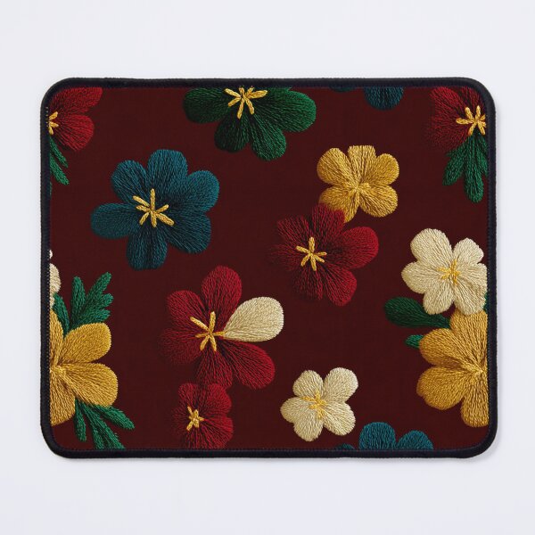 Item preview, Beautiful Vibrant Floral Embroidered Print For Hostess Gift designed and sold by RoyalStarsPatts.