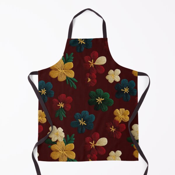 Item preview, Beautiful Vibrant Floral Embroidered Print For Hostess Gift designed and sold by RoyalStarsPatts.