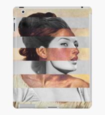 Delacroix's Orphan Girl at the Cemetery & Sophia Loren iPad Case/Skin