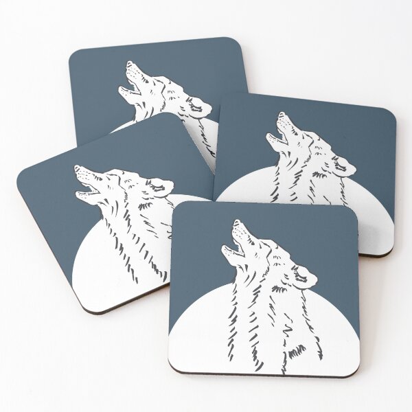 Item preview, Pra Loup Howling Wolf designed and sold by Louise Harding.