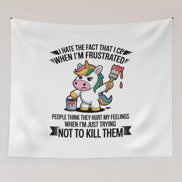 Item preview, I Hate The Fact That I Cry When I'm Frustrated People Think designed and sold by RayArmstrong.