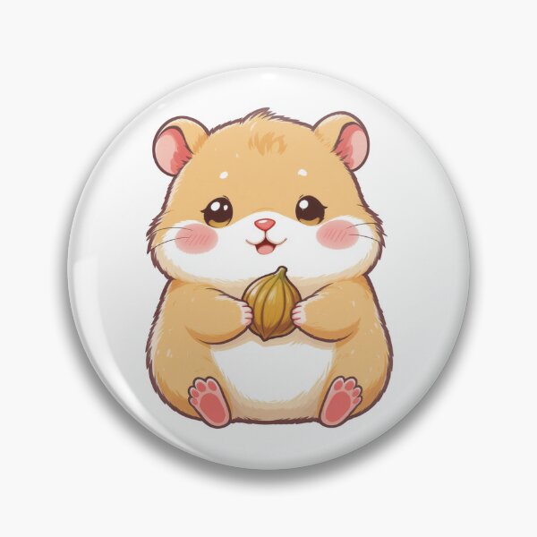 Item preview, Kawaii Hammy Design for Hoodie, Mug, Pillow & More designed and sold by HappySproutArt.