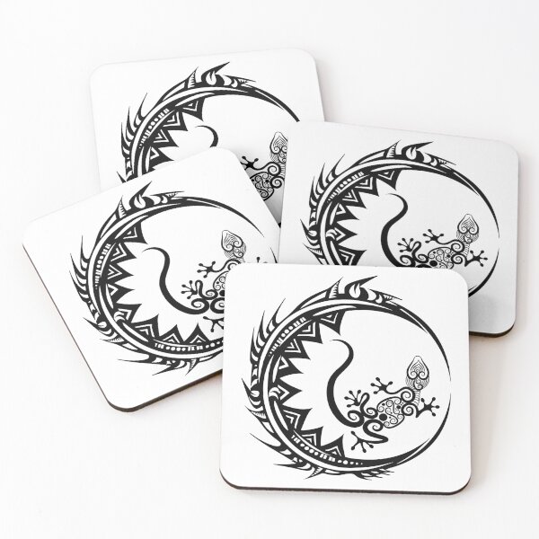 Item preview, Tribal Lizard Moon designed and sold by Bronxartdesign.