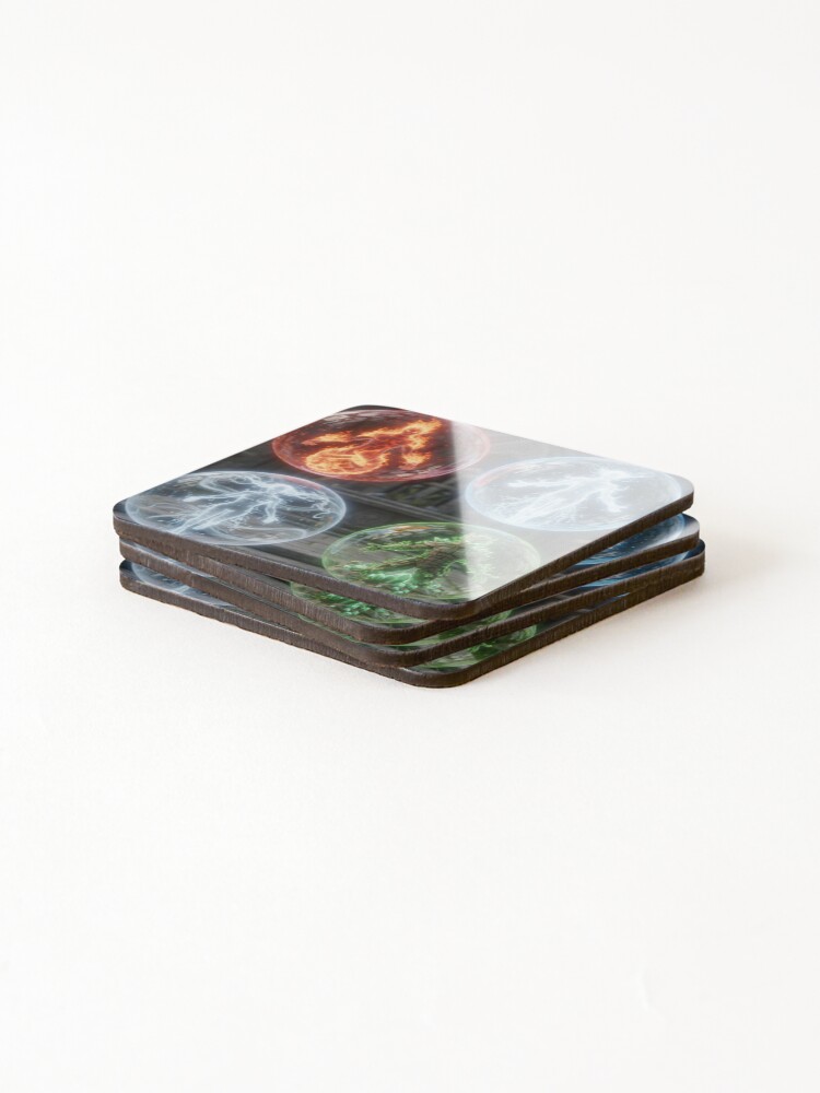 Thumbnail 4 of 5, Coasters (Set of 4), Elements designed and sold by RaF71PrO.