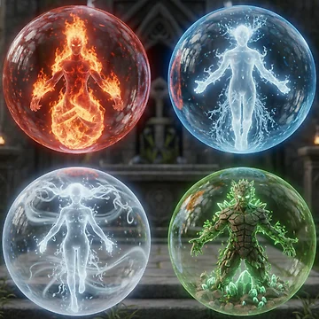 Artwork thumbnail, Elements by RaF71PrO