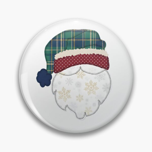 Item preview, Christmas Santa Faux Applique, Santa Claus, Christmas, Santa Christmas designed and sold by DesignDenDo ⭐⭐⭐⭐⭐.