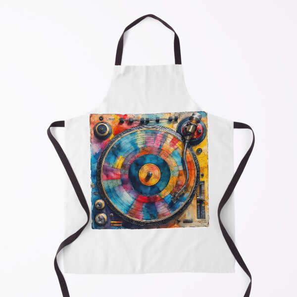 Item preview, DJ Turntable Art | Minimal Contemporary Music Design | Techno & House Vibes designed and sold by OzzFrequency.