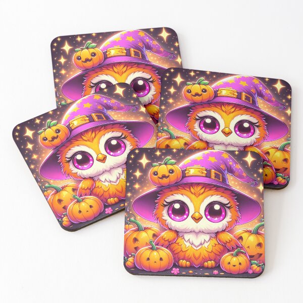 Item preview, Enchanting Owl & Pumpkin designed and sold by Jbl55.