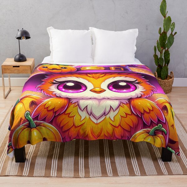 Item preview, Enchanting Owl & Pumpkin designed and sold by Jbl55.