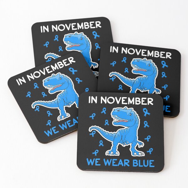 Item preview, Blue November Quote Support Style Bow Month Vintage designed and sold by Williammarger.