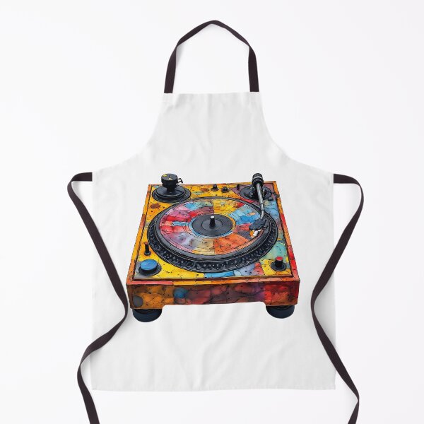 Item preview, DJ Turntable Art | Minimal Contemporary Music Design | Techno & House Vibes designed and sold by OzzFrequency.
