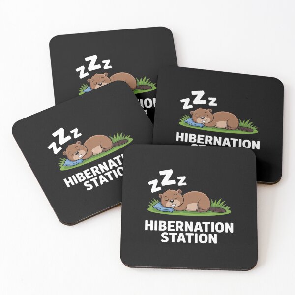 Item preview, Hibernation Station Groundhog Day Animal Fun designed and sold by HaileyRobel.