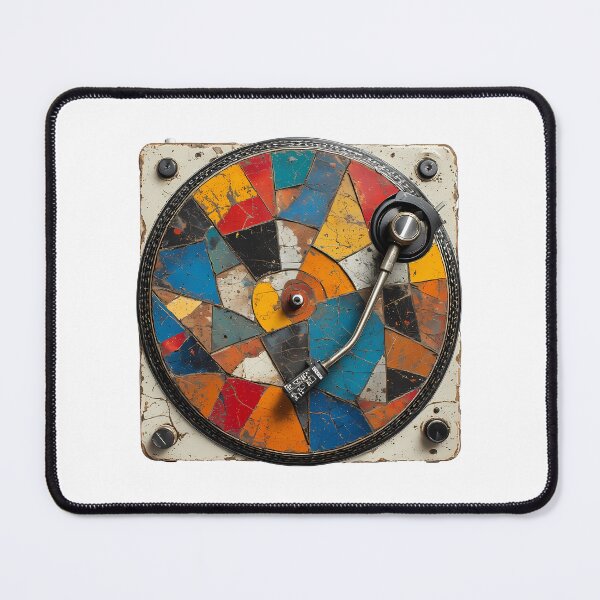 Item preview, DJ Turntable Art | Minimal Contemporary Music Design | Techno & House Vibes designed and sold by OzzFrequency.