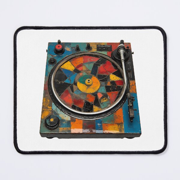 Item preview, DJ Turntable Art | Minimal Contemporary Music Design | Techno & House Vibes designed and sold by OzzFrequency.