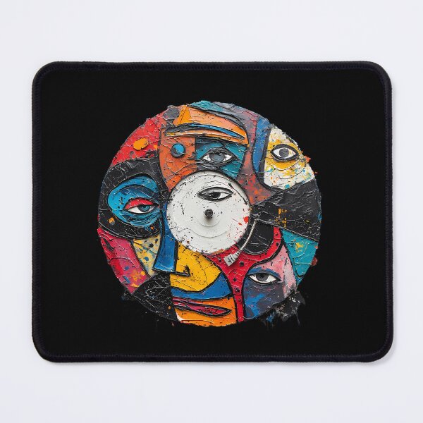 Item preview, DJ Turntable Art | Minimal Contemporary Music Design | Techno & House Vibes designed and sold by OzzFrequency.