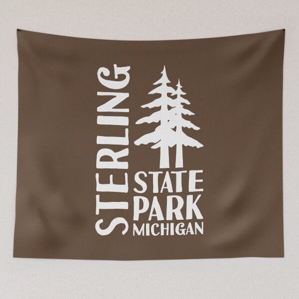 Item preview, Sterling State Park Michigan Pines W designed and sold by bivenart.