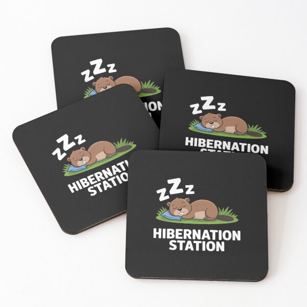 Item preview, Hibernation Station Groundhog Day Animal Fun designed and sold by RayArmstrong.