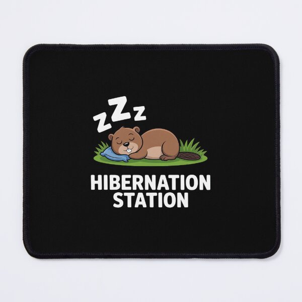 Item preview, Hibernation Station Groundhog Day Animal Fun designed and sold by RayArmstrong.