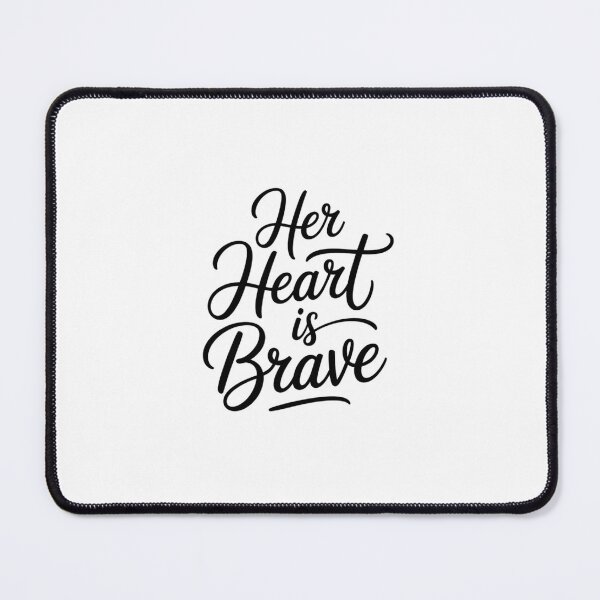 Item preview, Her Heart is Brave Leisure Wear designed and sold by HaileyRobel.